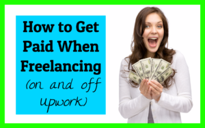 how to get paid for freelance seo writing upwork