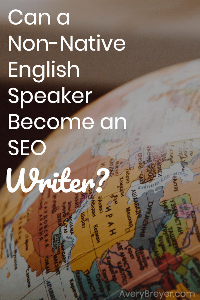 non native english speaker freelance SEO writer